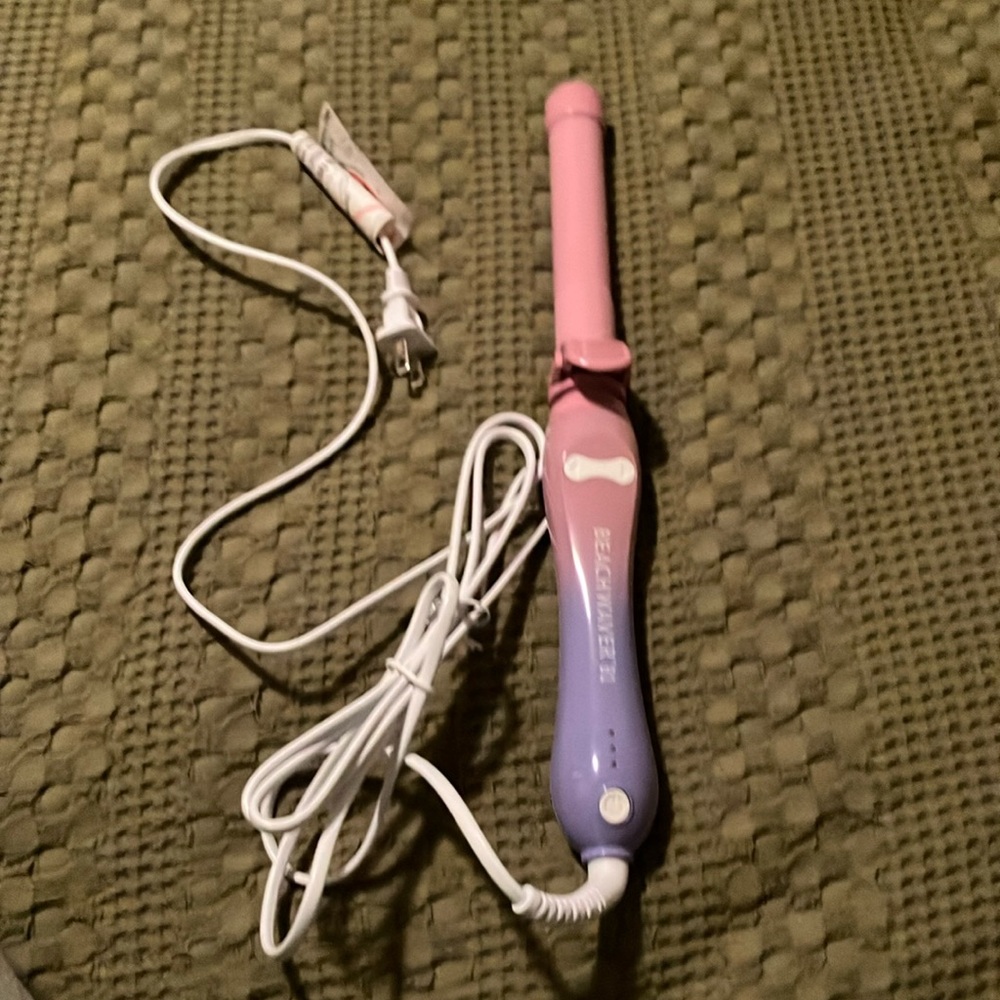 Beachwaver Pink and Purple Hair Curler